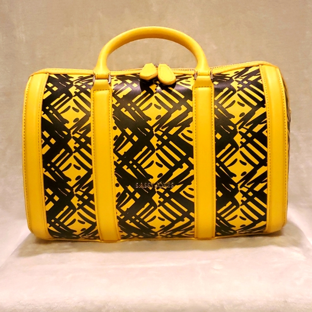 Sassy Jones Gianna Graffiti - Boston Satchel Bag - Picture 7 of 8